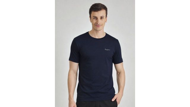 Pepe Jeans Men Crew Neck Relaxed Fit Lounge Tshirt