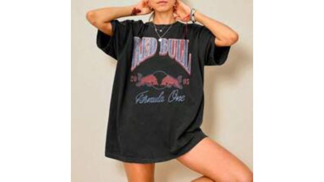 RedBull RacingRetro F1 Shirt, ComfortColors Unisex Tee