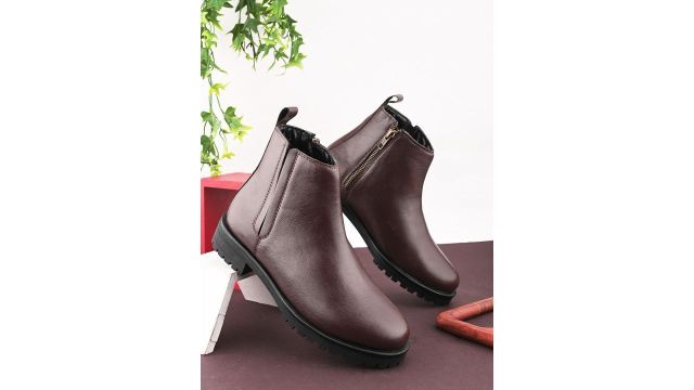 The Roadster The Lifestyle Co Women Block Heeled Boots