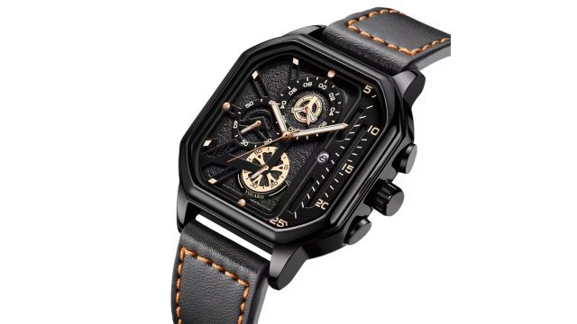 Tydda Stylish And Casual Men’s Watch with a Digital Scale And Calendar Dial