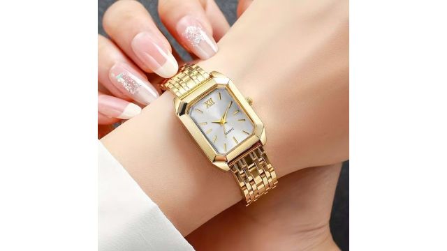 Tydda square-dial gift watch