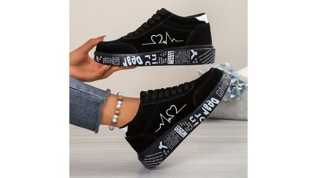 mid-top lace-up sneakers