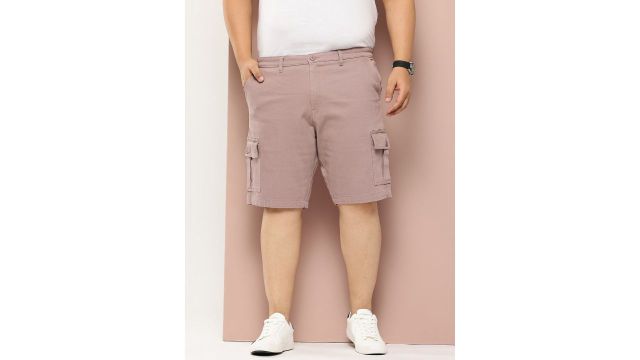 Thomas Scott Men Plus Size Cargo Shorts