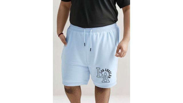 Toodle Plus Men Plus Size Cotton Shorts