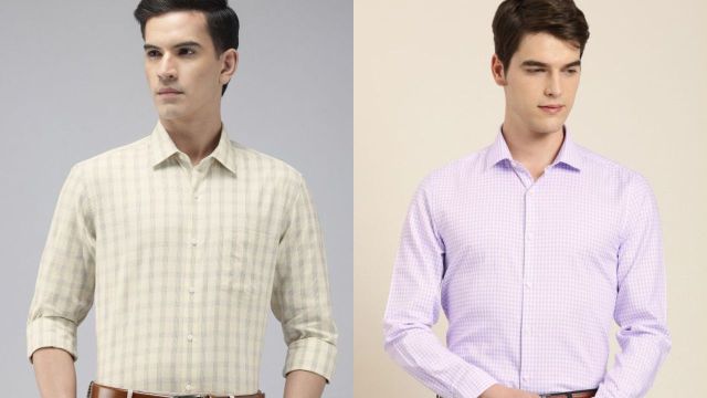 Top Checked Formal Shirts to explore for Men