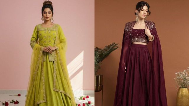 Top Jacket Style Lehengas to explore