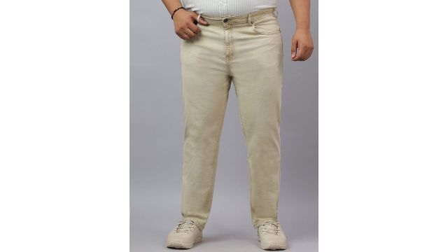 Turning Blue Men Slim Fit Mid-Rise Stretchable Plus Size Jeans