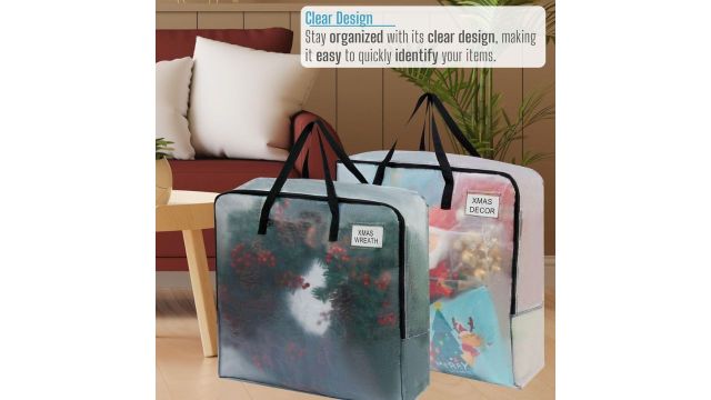 VENO Over-Sized Clear Storage Bag