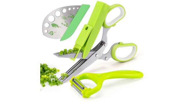 VIBIRIT Herb Scissor Leaf Stripper