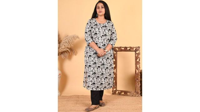 VIFA PLUS Women Floral Printed Kurta