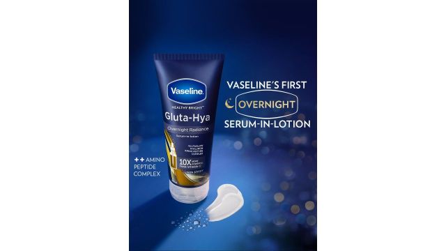 Vaseline Gluta-Hya Overnight Radiance With Amino Peptide & GlutaGlow - 200ml