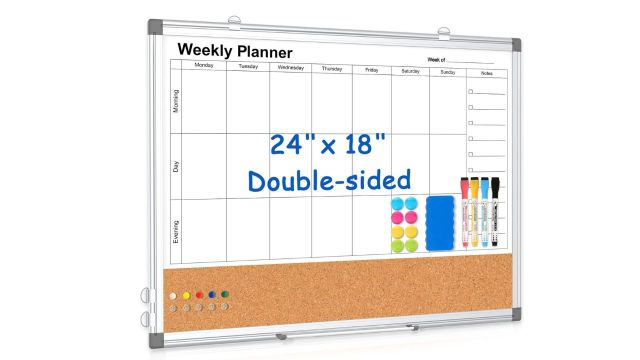 Weekly Dry Erase Calendar Whiteboard For Wall