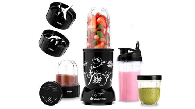 Wonderchef Nutri-blend Black 500W Mixer Grinder