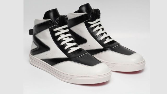 ZEESH Men Colourblocked Leather Slip-On Sneakers