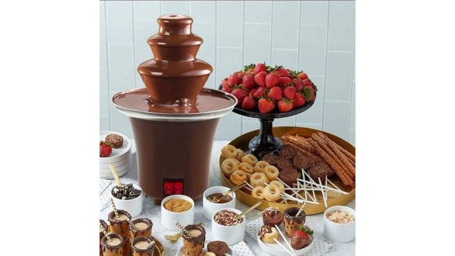 3-Tier Cascading Chocolate Fountain