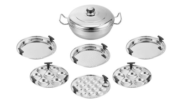 Amazon Basics Stainless Steel Deluxe Multi Kadai
