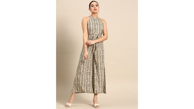 Anouk Printed Basic Jumpsuit