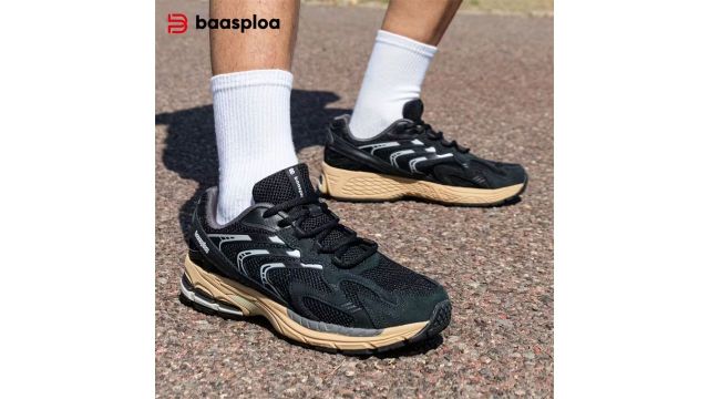 Baasploa Road Slip-resistant, Shock-absorbing, Abrasion-resistant, Breathable Running Shoes