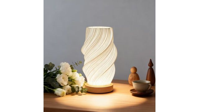 Bedroom Vase Lamp