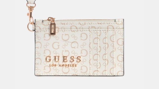 Best GUESS card holders for women to check out