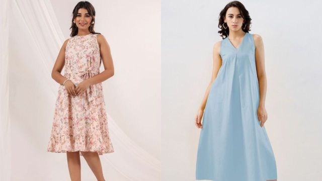 Best box pleated dresses for women to check out