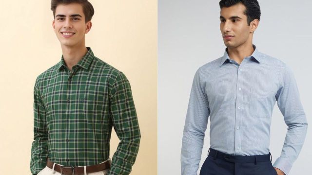 Best checked formal shirts for men to check out
