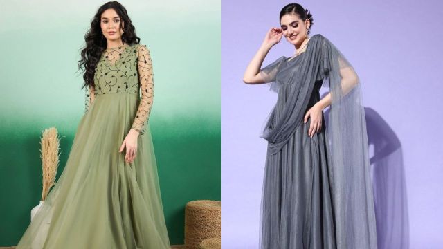 Best net maxi dresses for women to check out