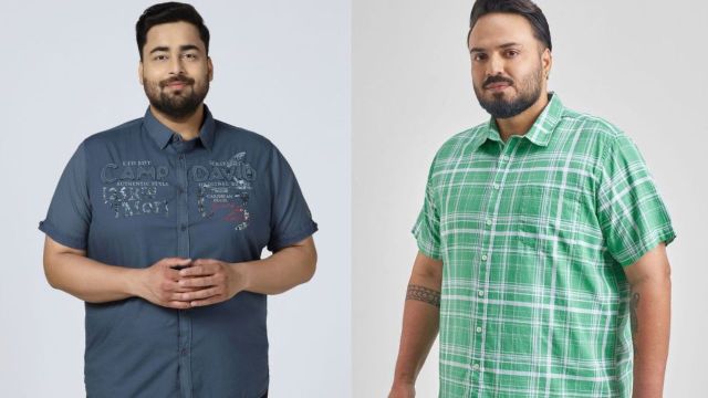 Best plus size cotton shirts for men to check out