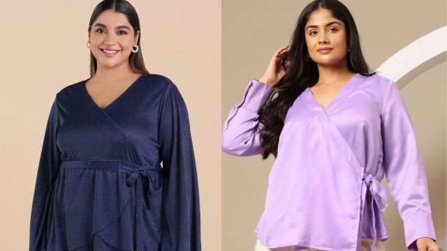 Best plus size wrap tops for women to check out