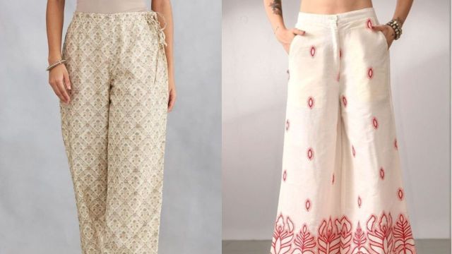 Best printed ethnic trousers for women to check out