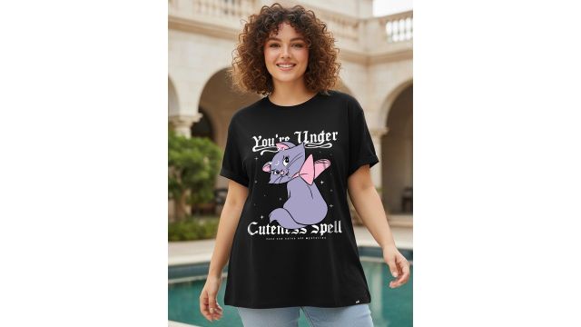 Bewakoof Plus Graphic Printed Cotton T-Shirt