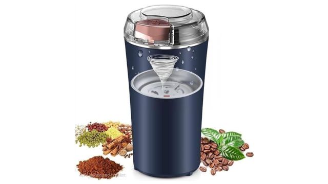 Black 4-Blade Mixer Grinder for Masala