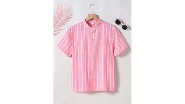 Boys' Short-Sleeve Casual Fashion Shirt