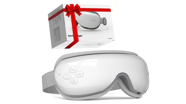 Burrki Heated Eye Massager for Migraines