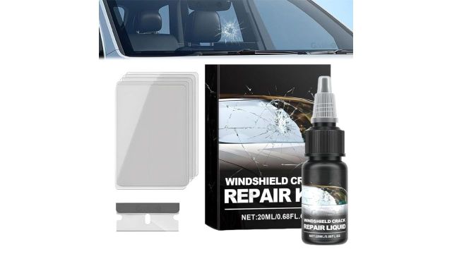 Car Windshield Crack Repair Kit Liquid WR6
