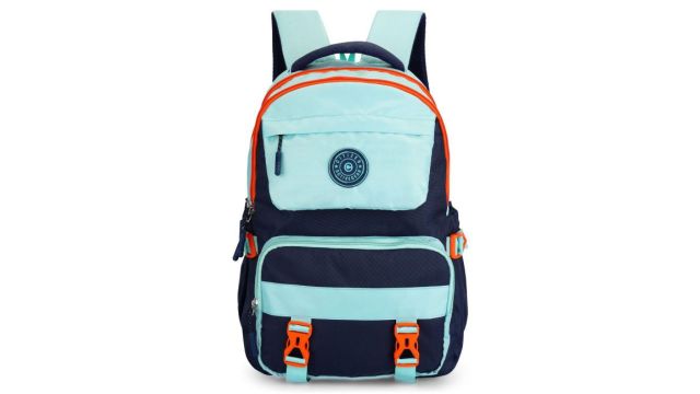 Citizen Unisex Kids Colourblocked Applique Backpack