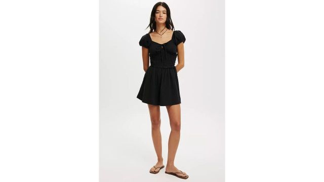 Cotton On Charlie Open Back Mini Sundress
