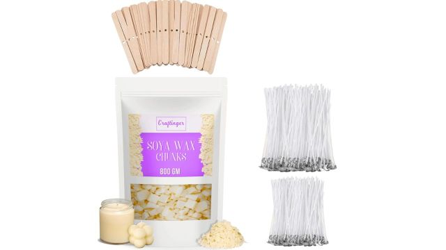 Craftinger Candle Making Kit With Soya Wax