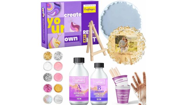 Craftinger Resin Art Photoframe Kit Lite