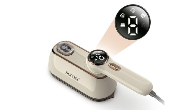 Docoss Foldable Mini Steam Iron For Travel