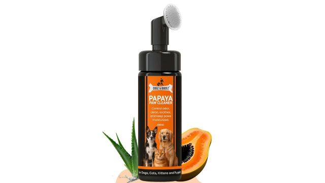 Dogz & Dudez Papaya & Aloe Paw Cleaner