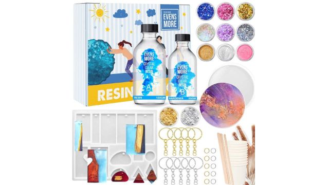 EVENS MORE DIY Resin Keychain Kit
