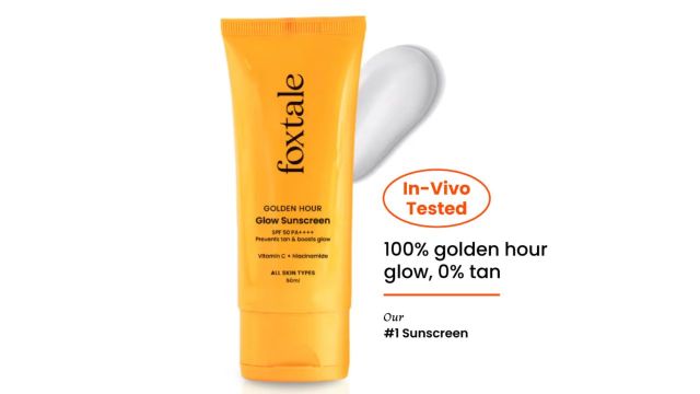 Foxtale Glow Sunscreen SPF 50 PA++++