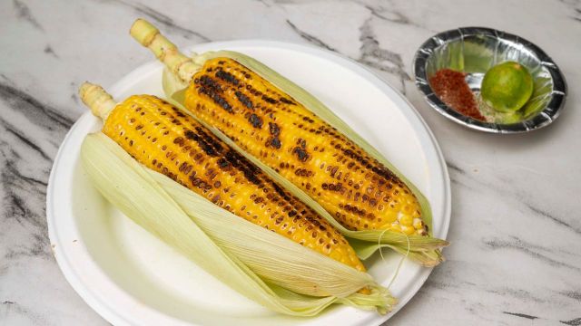 Grilled Corn and Veggies
