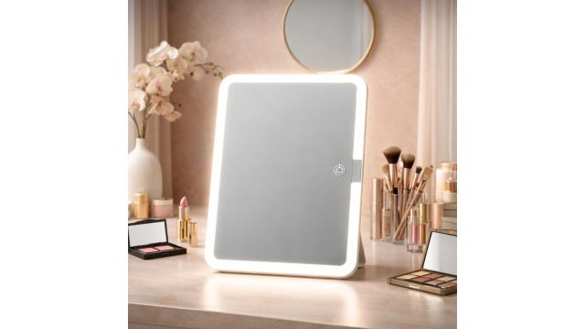 HIMART Rechargeable Travel Makeup Vanity Mirror