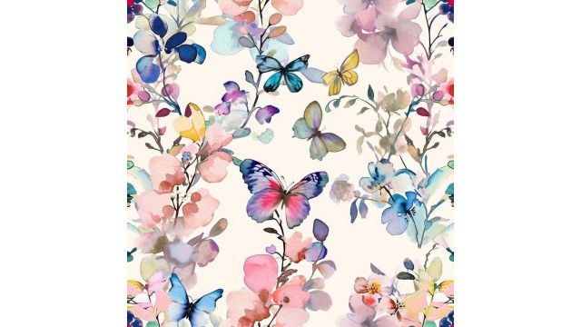 HOMEMATES Vintage Floral Peel and Stick Wallpaper