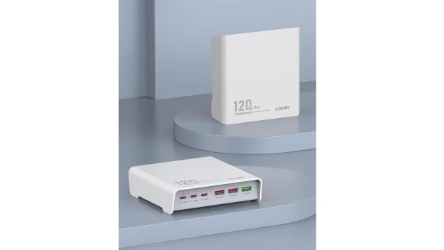 INICIO 120W USB-C 6 Port Charging Hub