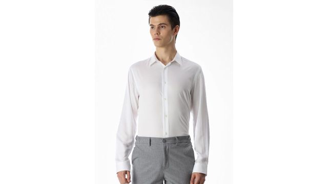 Jack & Jones Slim Fit Semi Sheer Formal Shirt