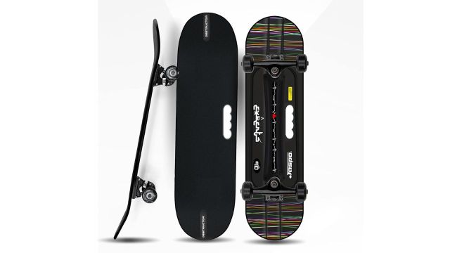 Jaspo Polyurethane Hurricane Ollie Spiral Fibre Skateboard