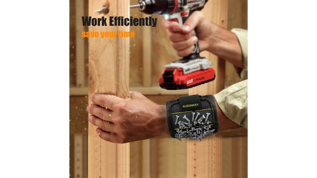 Magnetic Wristband, Kusonkey 15 Magnets